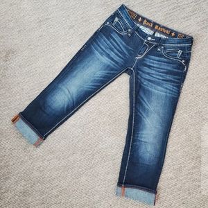 Rock Revival Charlotte Capri Size 25